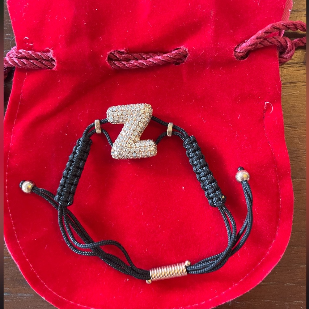 Initial bracelet letter Z
